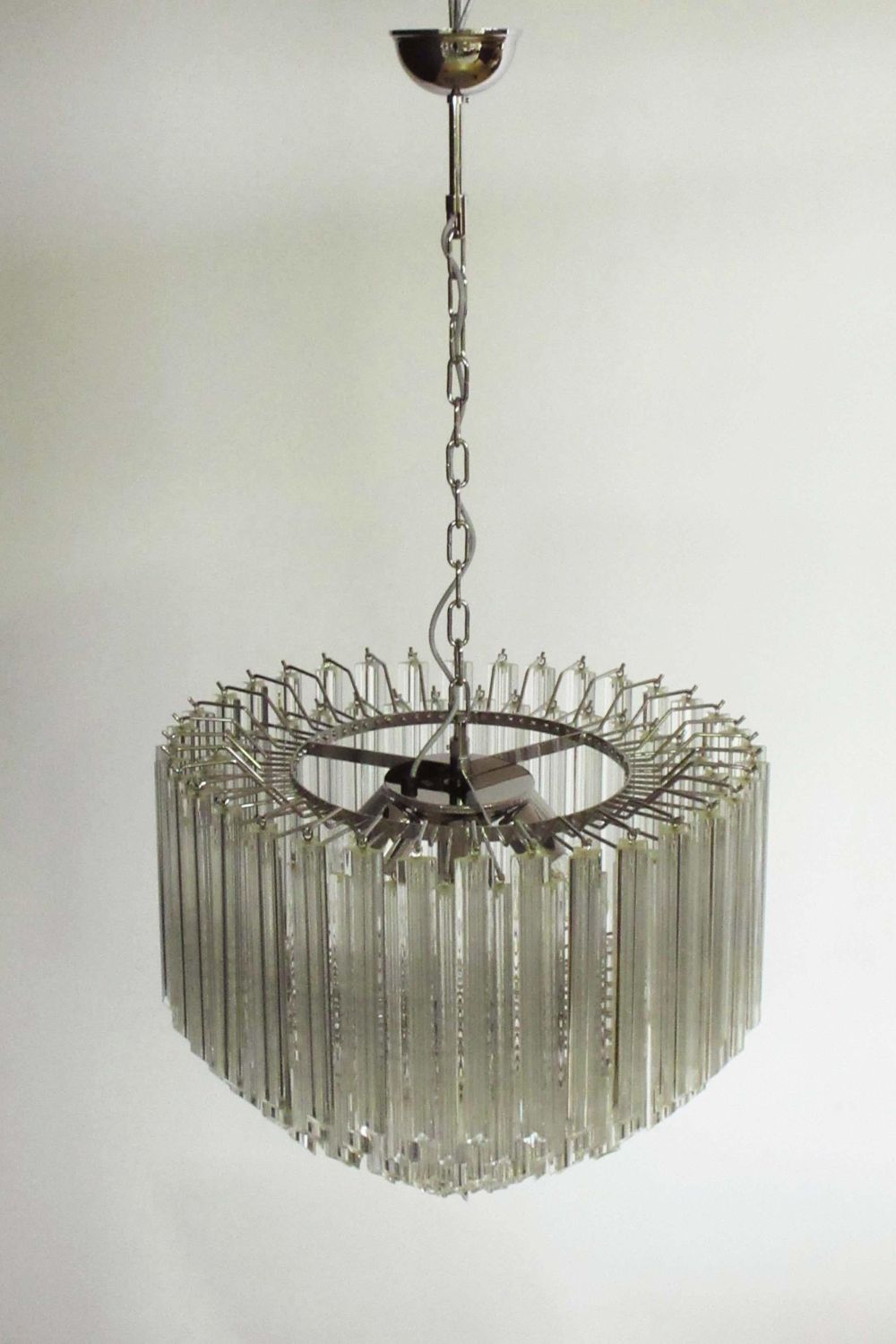Contemporary Art Quadriedri Prism Chandelier - view 17 | morylighting