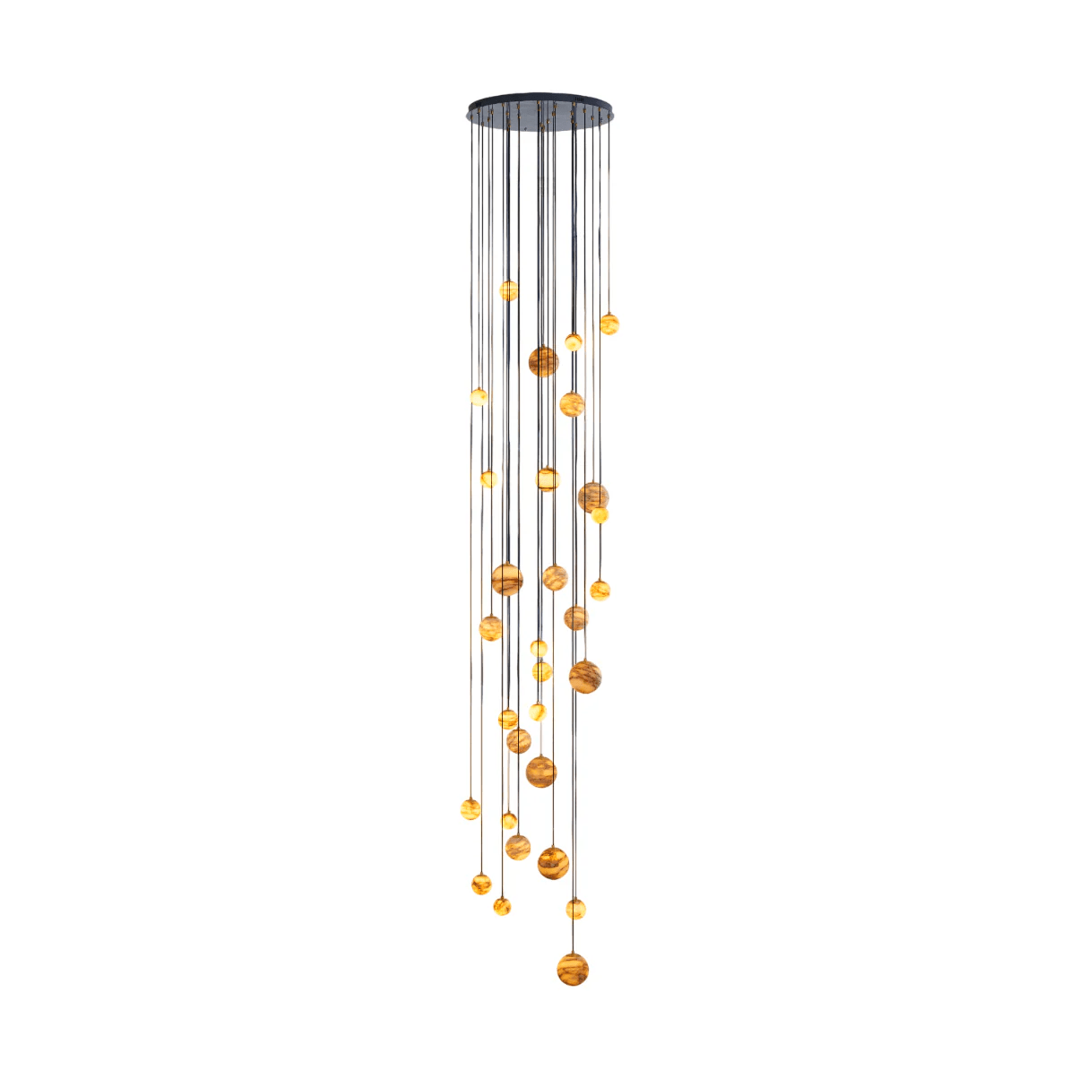 Sultana Alabaster Cluster Chandelier