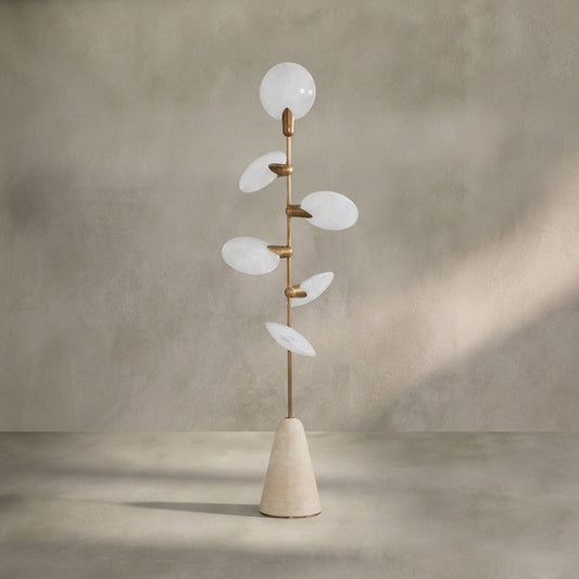 Morylighting Aura Petal Floor Lamp - Background Shot