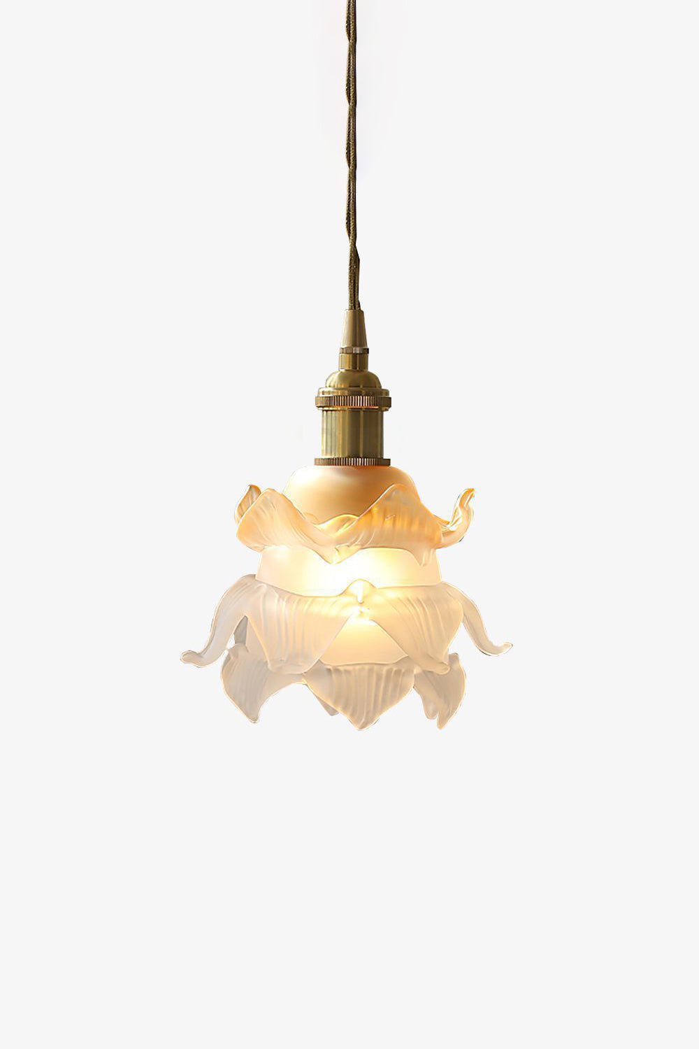 1970 Retro Bloom Glass Pendant Light - view 27 | morylighting