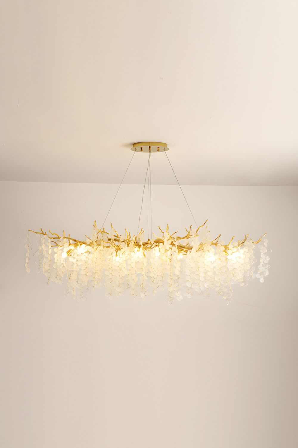 Shiro Noda Crystal Chandeliers - morylighting