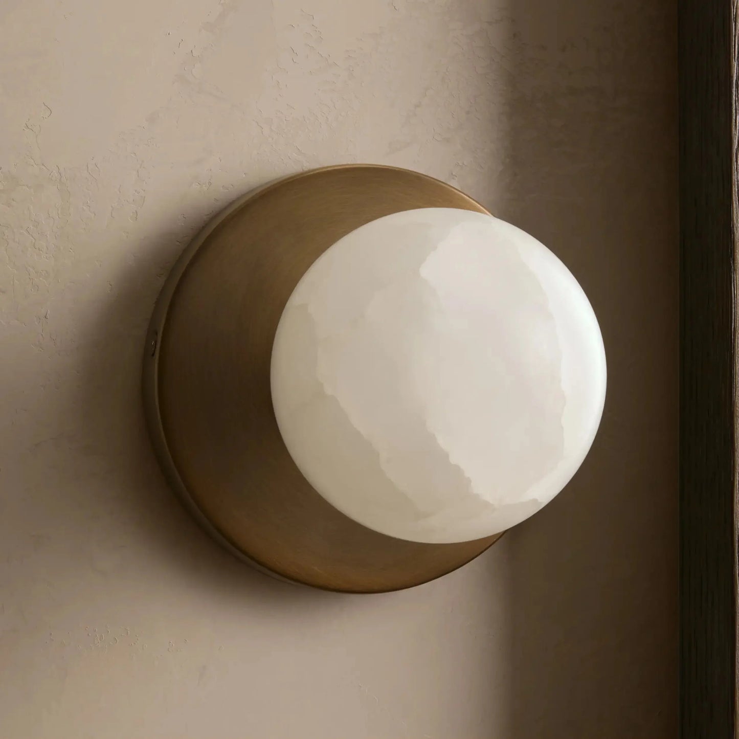 Girouette Alabaster Sconce