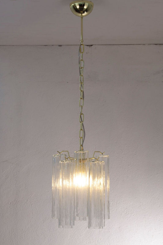 Vintage Art Glass Tronchi Pendant Light - view 2 | morylighting
