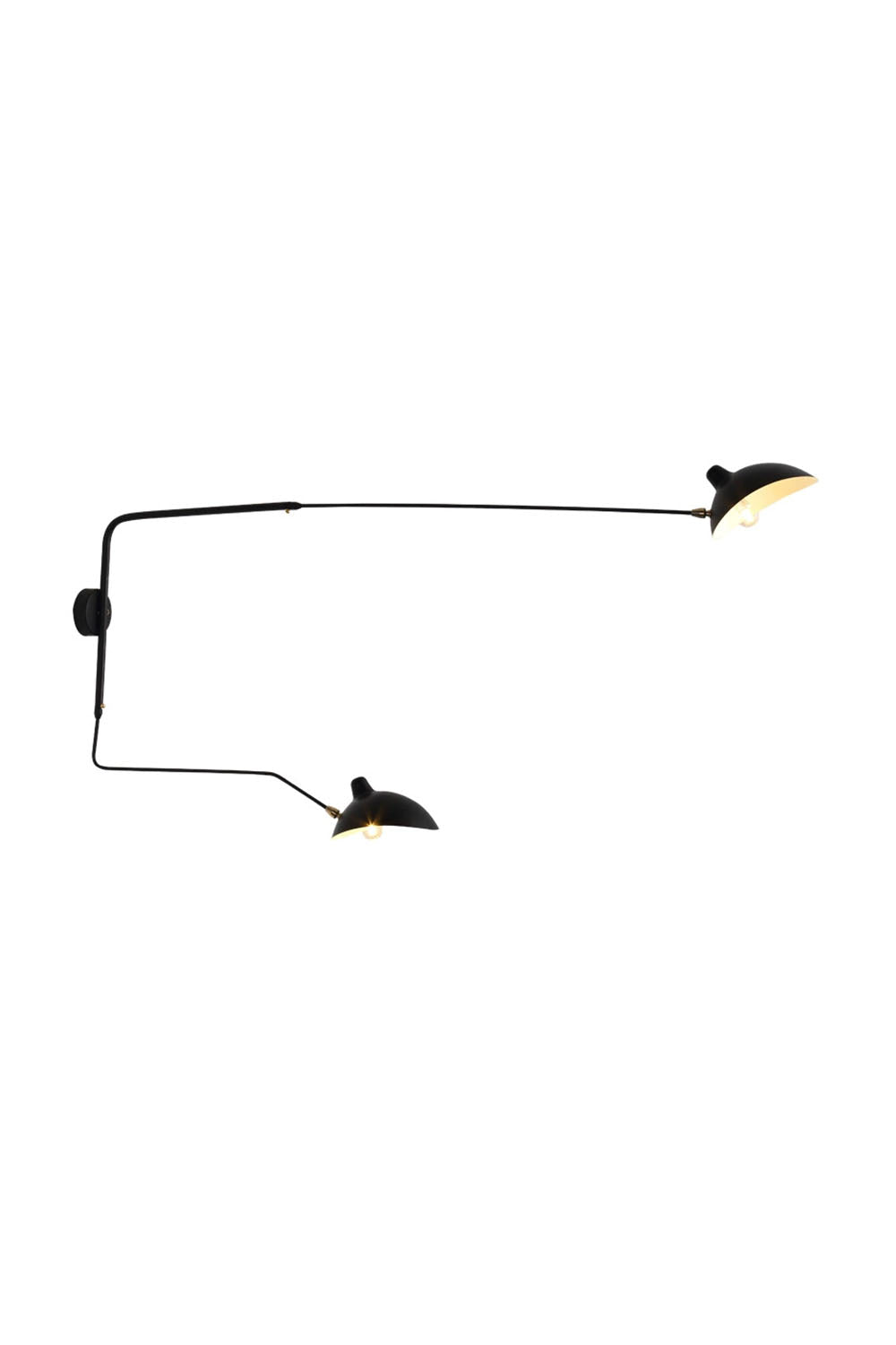 Adjustable Swing Arm Wall Lamp - view 20 | morylighting