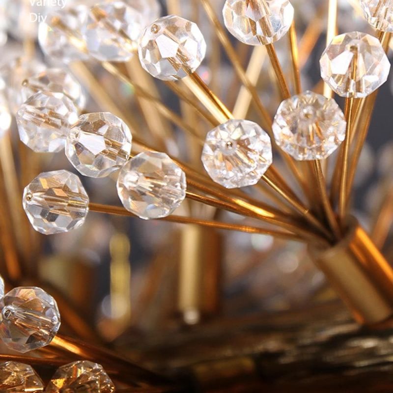 LA Aleya Crystal Ring Chandelier