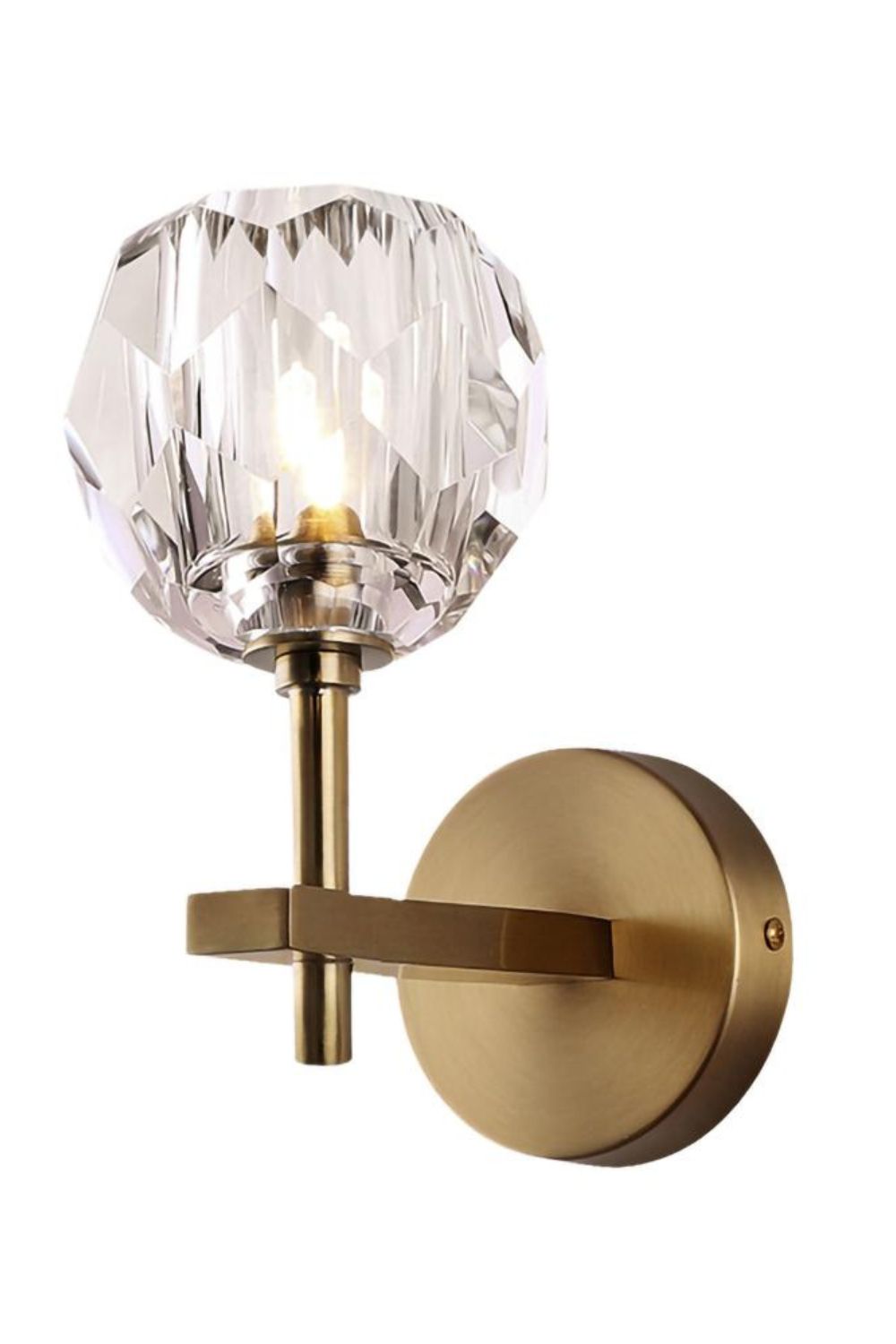 Boule De Cristal Grand Single Sconce - morylighting