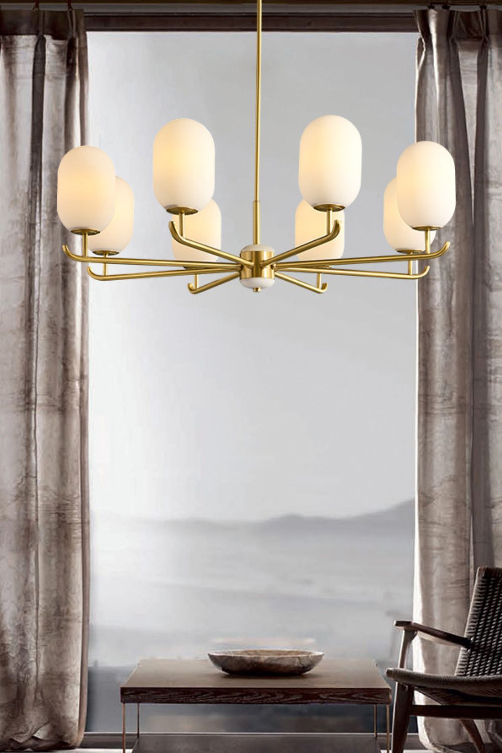 Bronze Chandelier - morylighting