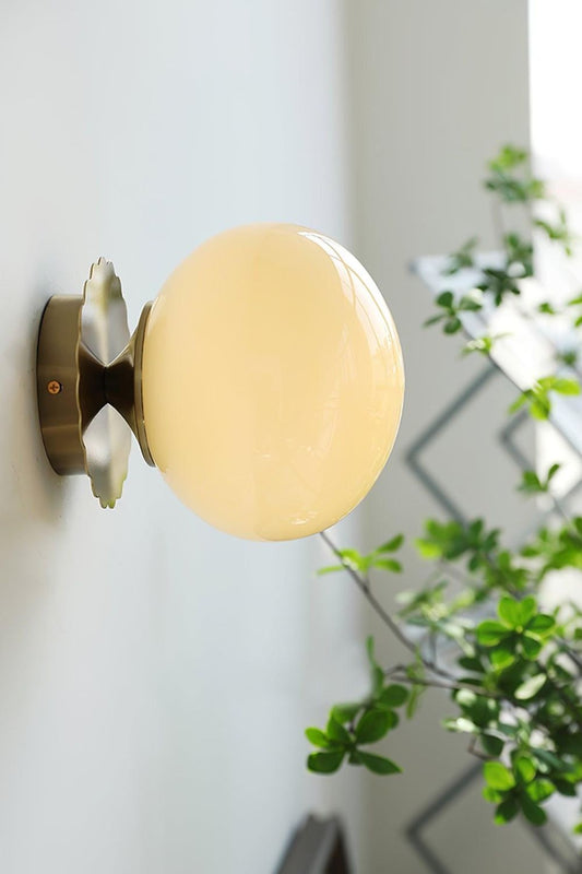 Bubble Glass Marshmallow Sconces - view 2 | morylighting