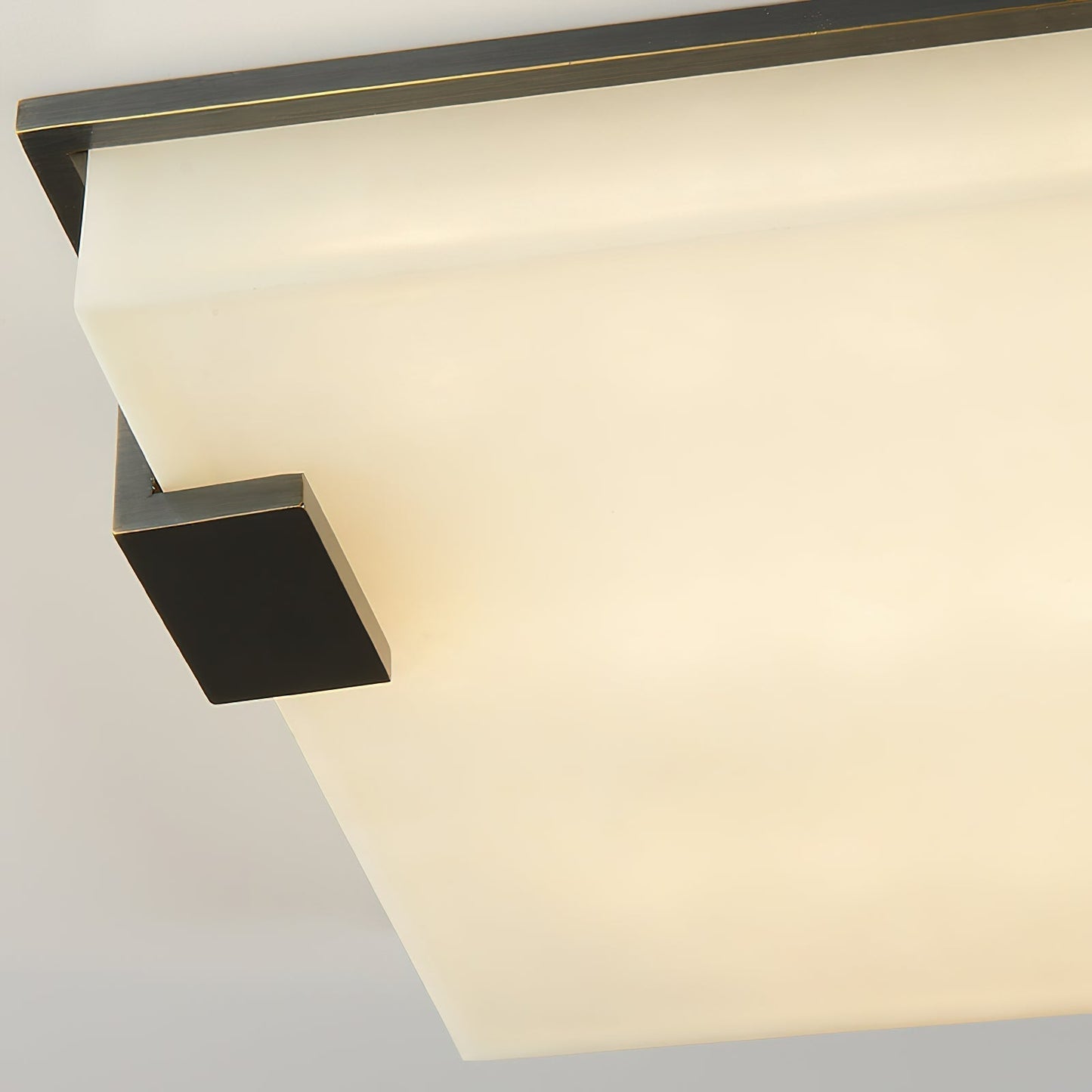 Covet Alabaster Flush Mount Ceiling Light