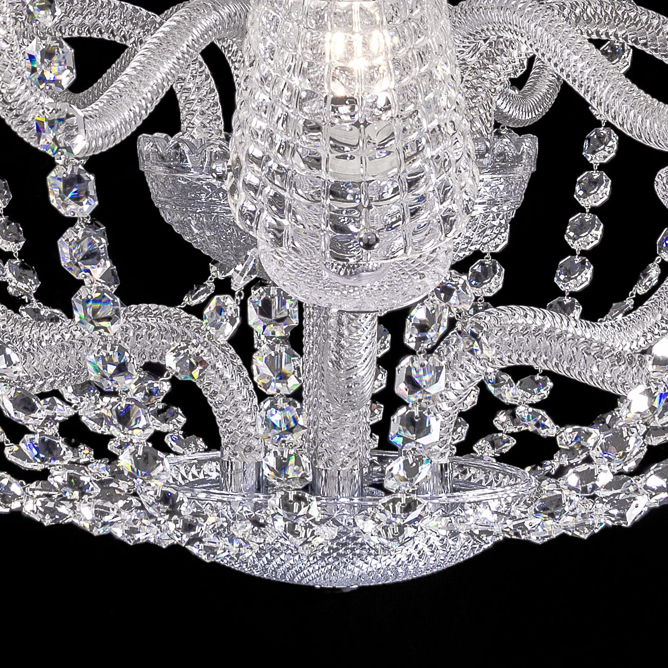 Cristalloire Le Roi Soleil Crystal Chandelier