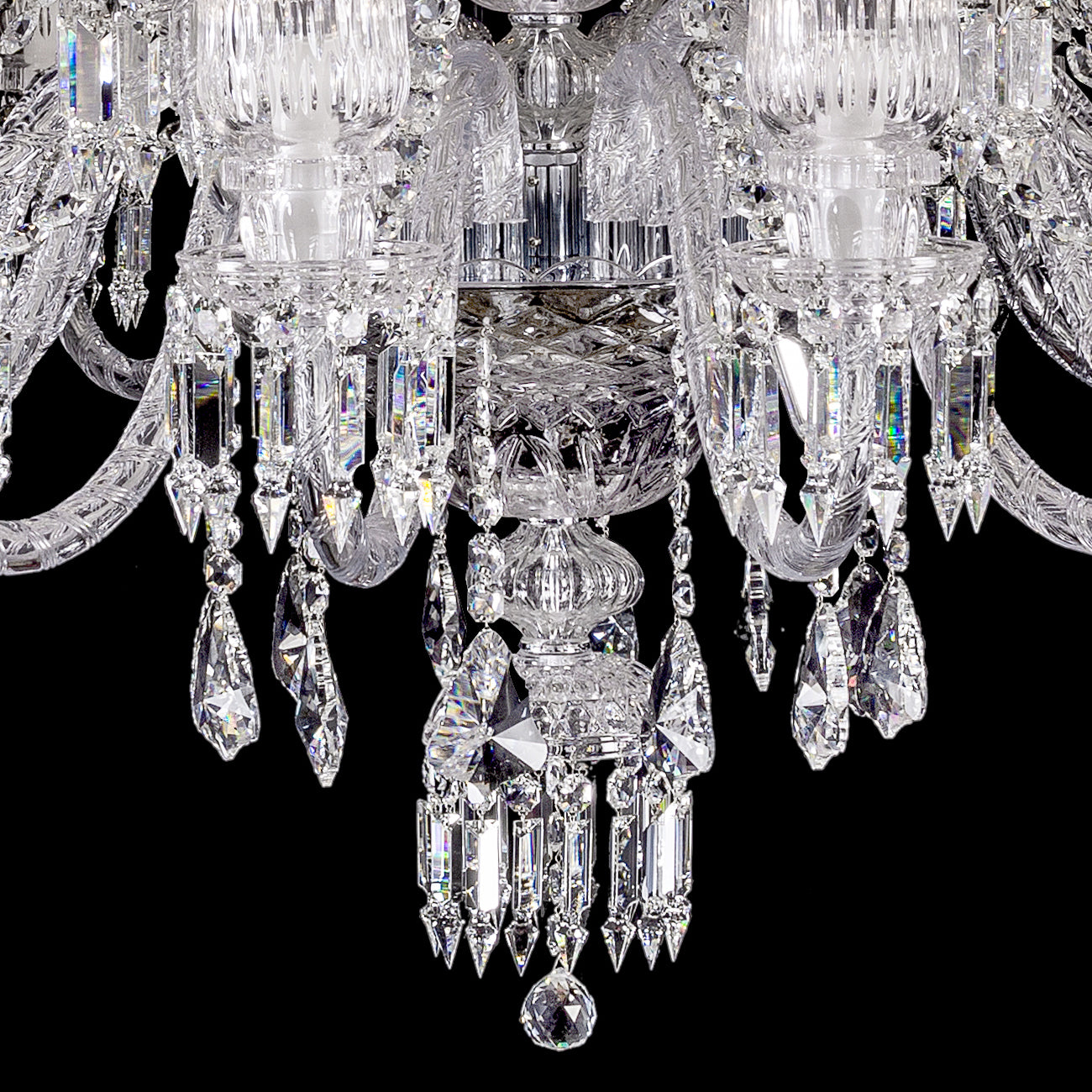 16 lights New Baccarat crystal chandelier