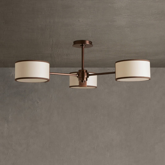 Daphne Fabric Flush Mount