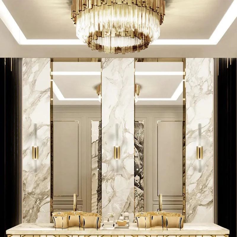 LA Empire Decorative Round Flush Mount