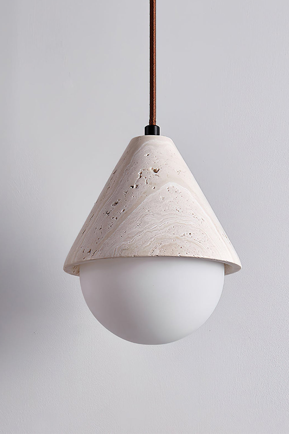 Etruscan Travertine Dome Light - view 16 | morylighting