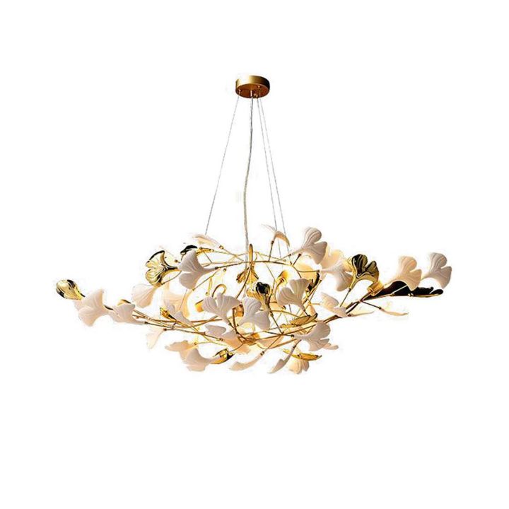 Gingko Luxury Chandelier Style D - Morylighting