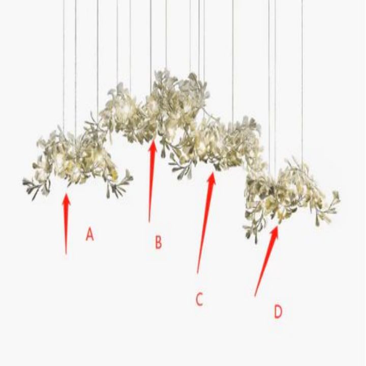 Gingko Luxury Chandelier Style H - Morylighting