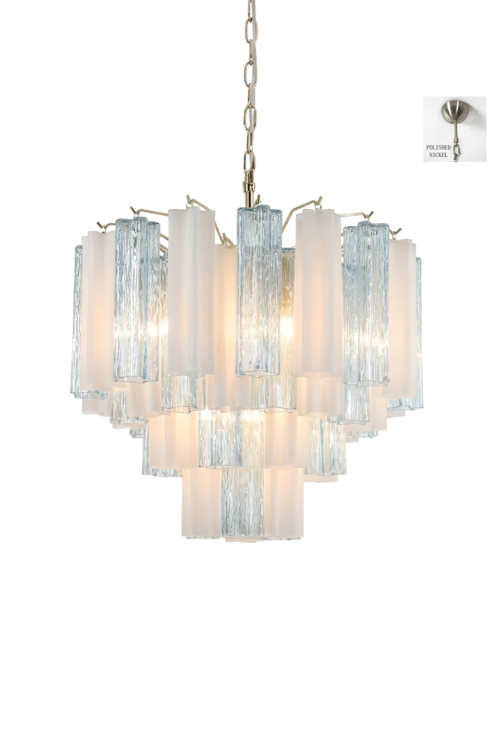 Glacier Ice Glass Chandelier Samu Lamp