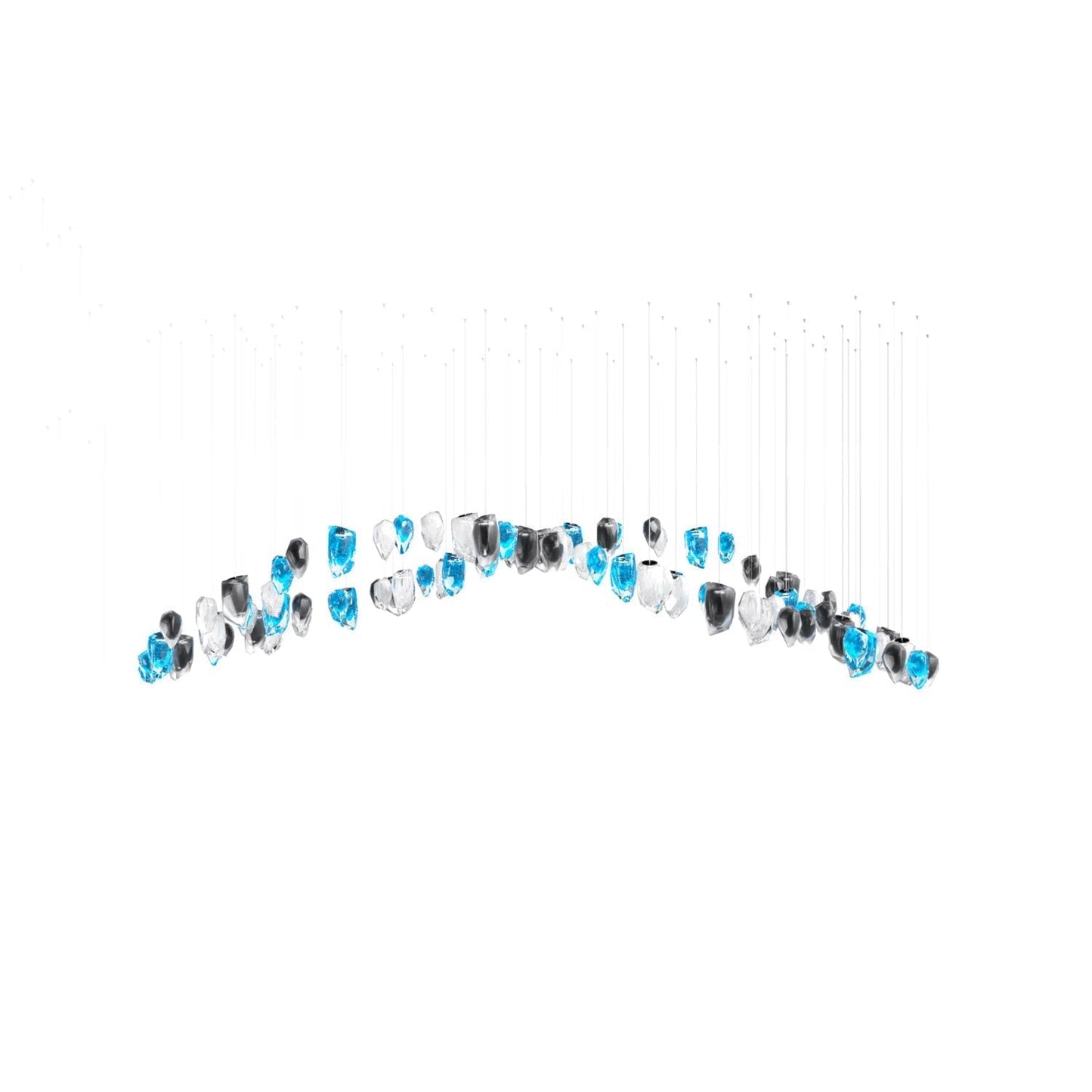 Galaxy Glacier Crystal Chandelier