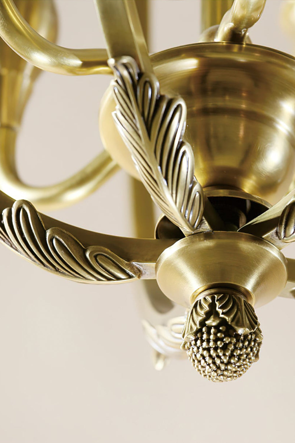Golden Scroll-Lantern Chandelier - view 16 | morylighting