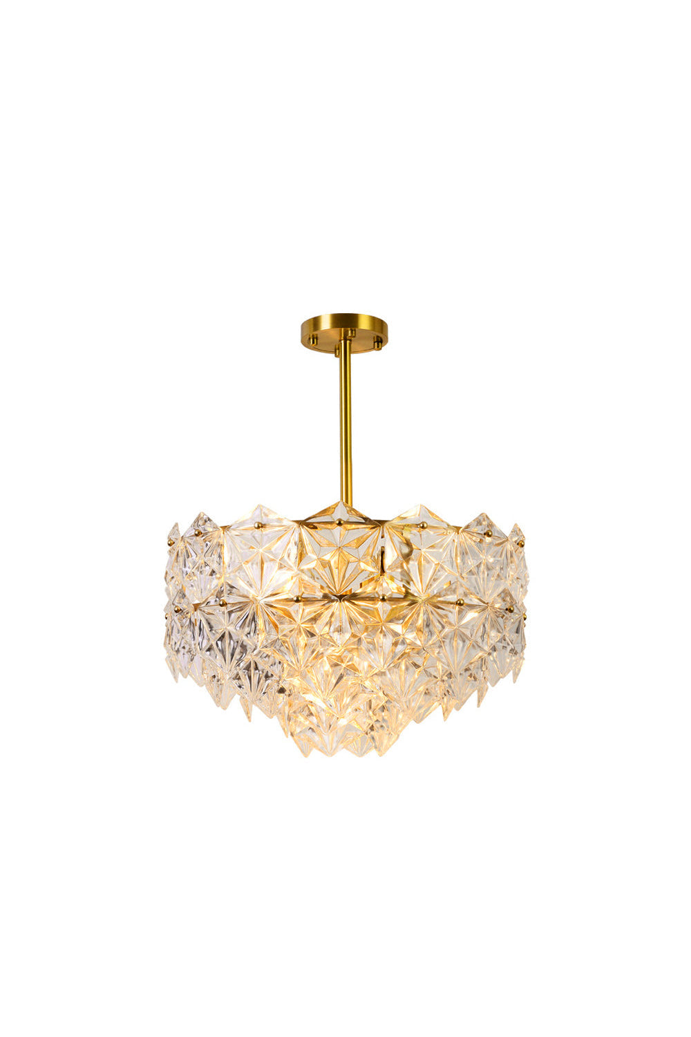 Kinkeldey Crystal Prism Chandelier - morylighting