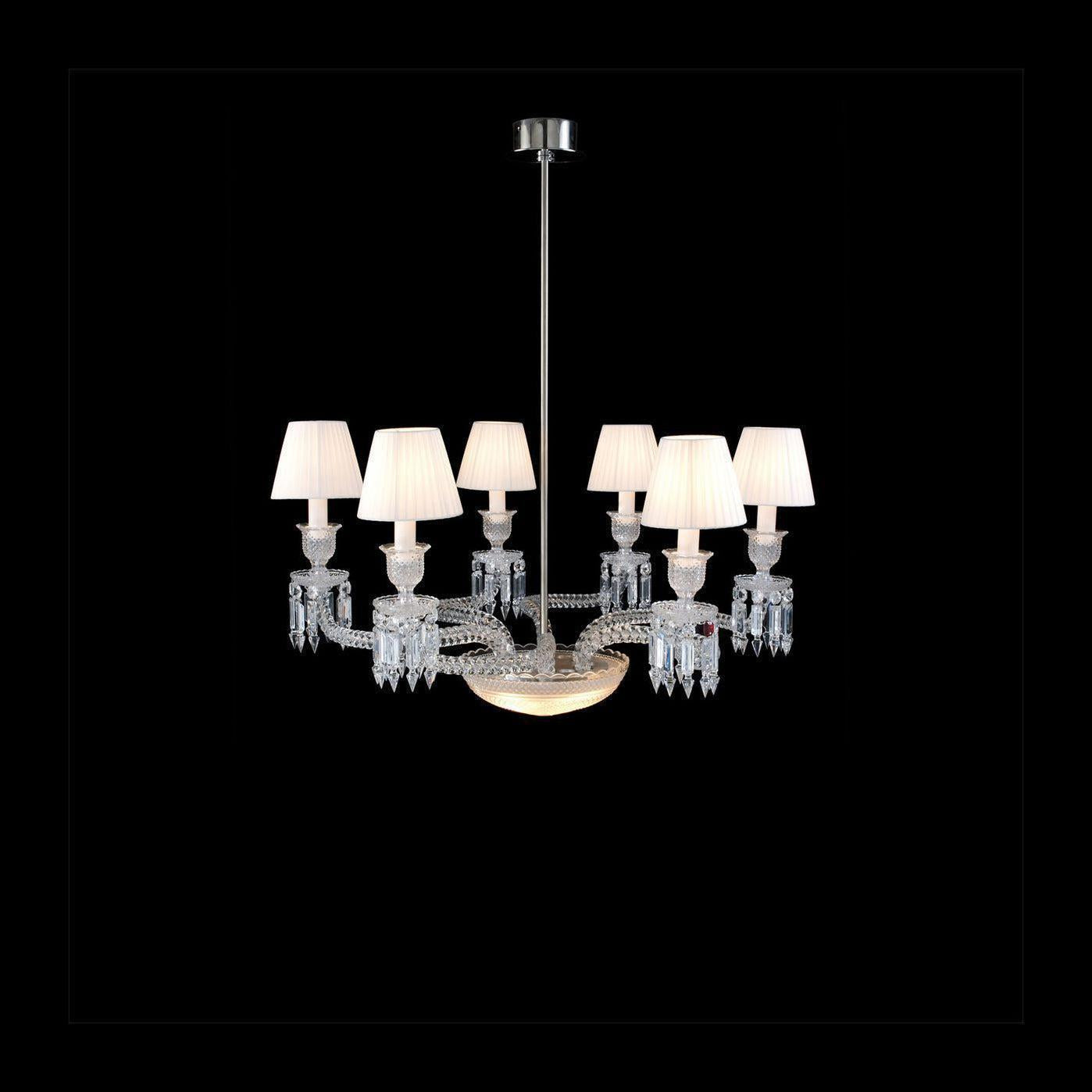 Lliana Crystal Chandelier 6 Lights | Morylighting (1)
