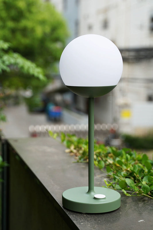 Mooon Outdoor Rechargeable Table Lamp - view 2 | morylighting
