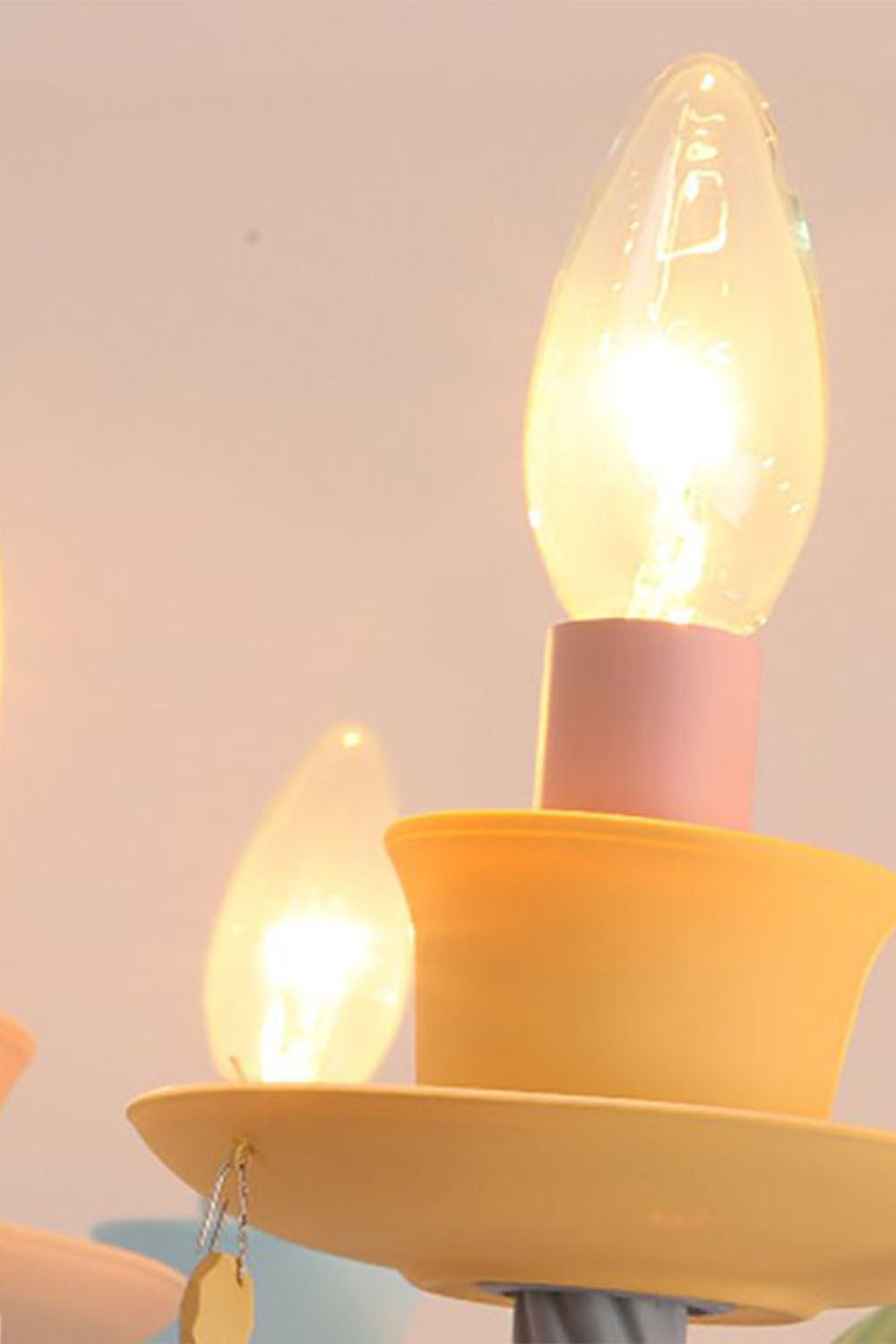 New Macaron Children's Candle Chandelier - view 12 | morylighting