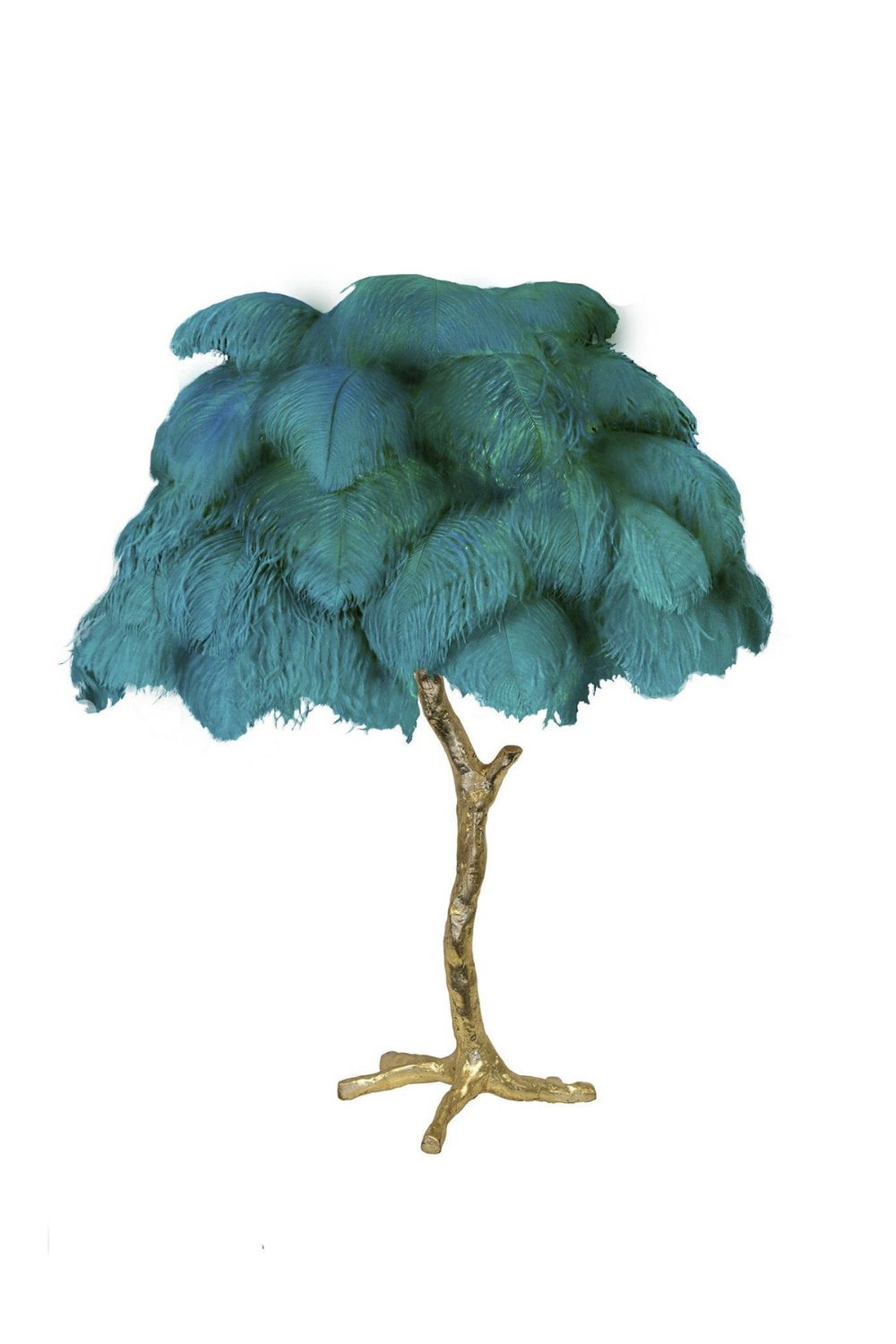 Ostrich Feather Table Lamp - morylighting