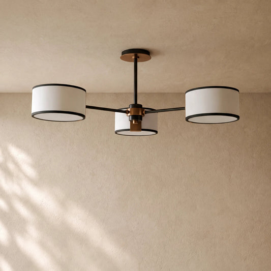 Daphna Fabric Flush Mount