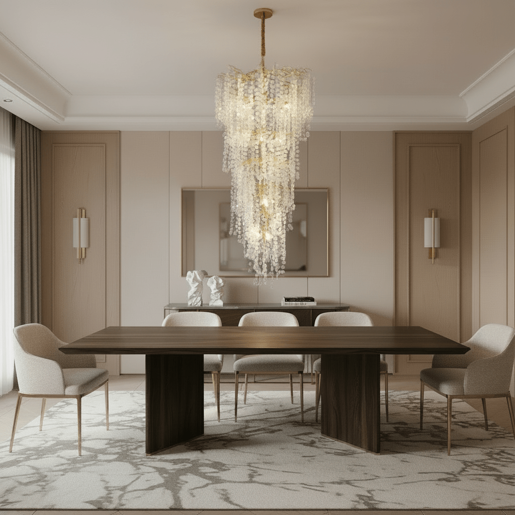 Ferja Quatre Branching Penny Foyer Chandelier