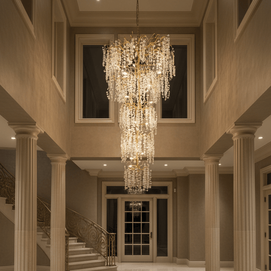 Ferja Quatre Branching Penny Foyer Chandelier
