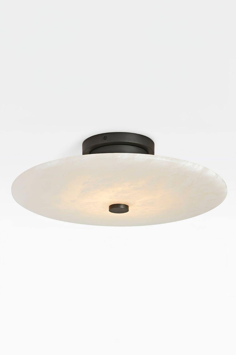 Round Ankeny Alabaster Ceiling Lamp - view 12 | morylighting
