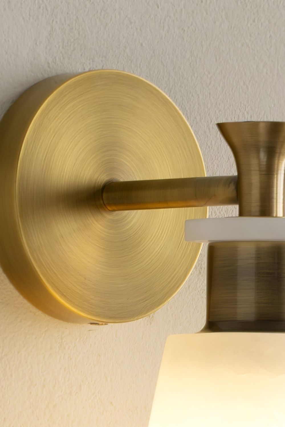 Tapered Alabaster Wall Sconce - view 22 | morylighting
