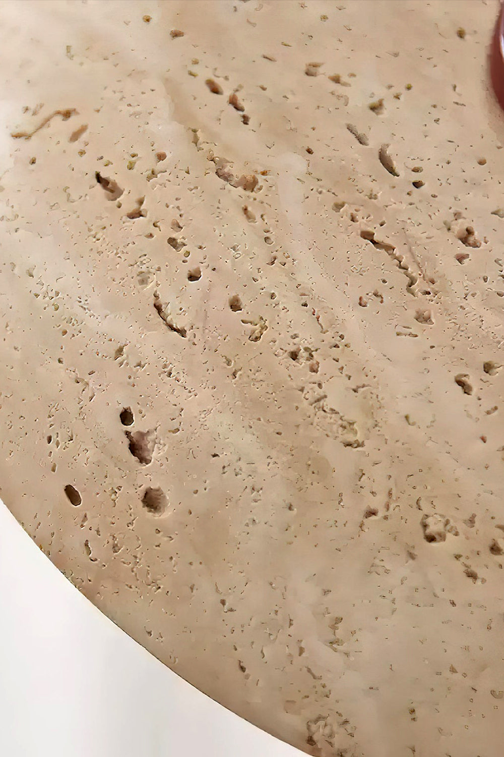Travertine Disc Pendant Light - view 13 | morylighting