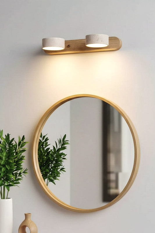 Travertine Duo Wall Light - view 2 | morylighting