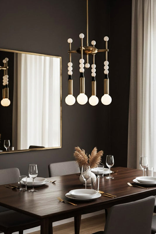 Urban Brass Pendant Light - view 2 | morylighting