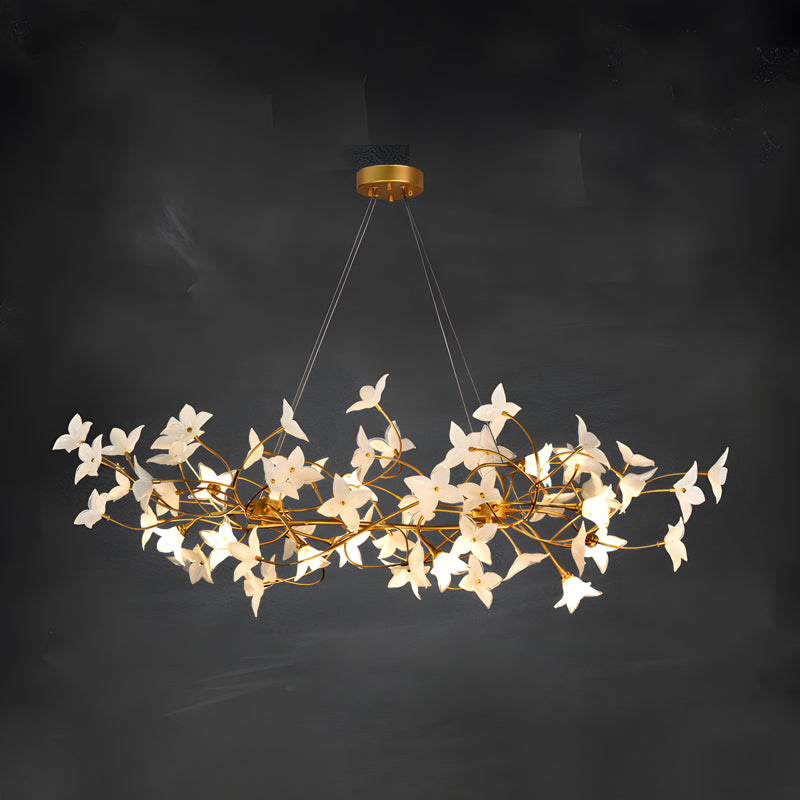 Veitchii Flower Branch Chandelier