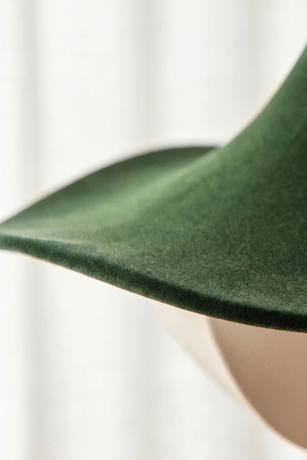 Verdant Felt Pendant | detail | Samu Lamp