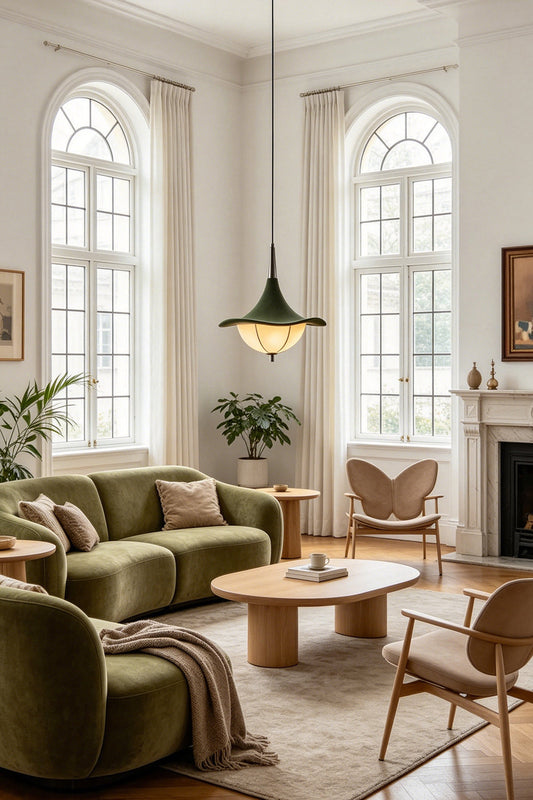 Verdant Felt Pendant for Living room | Samu Lamp