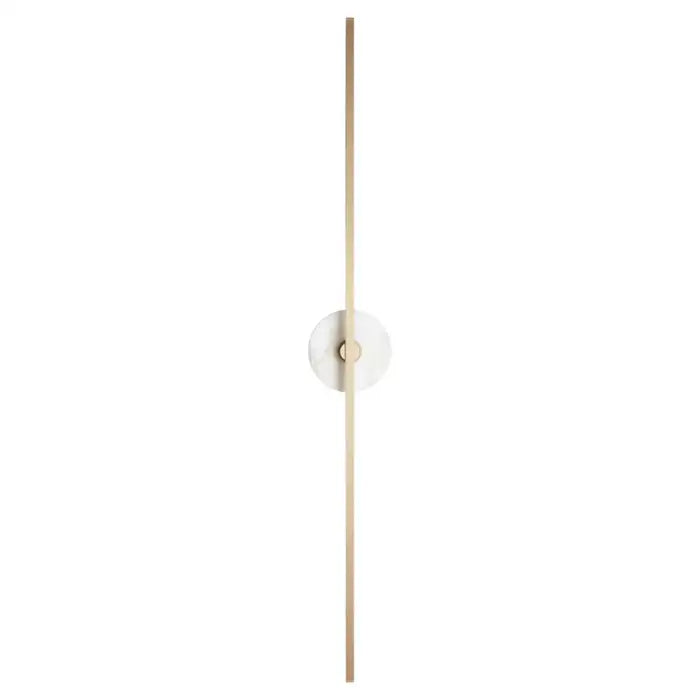 Grand Wall Sconce With Alabaster 37''H