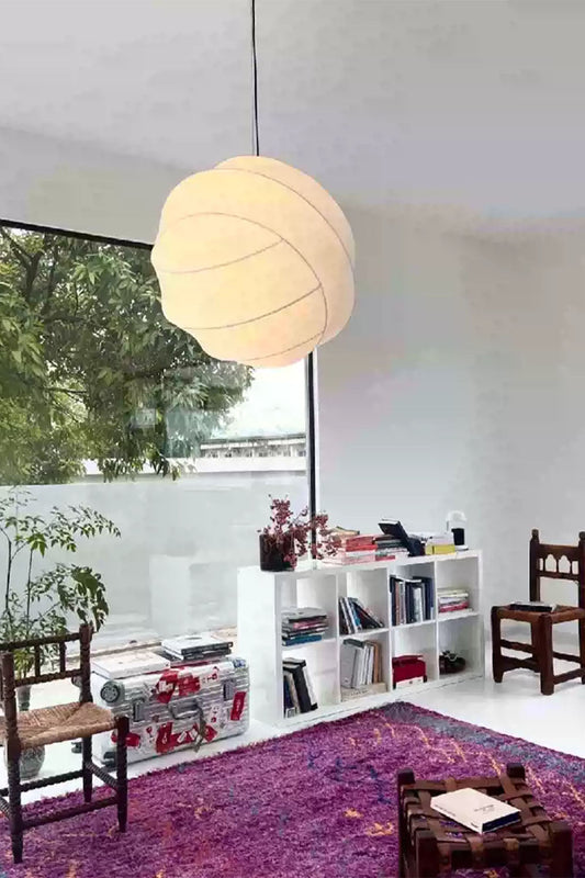 Wabi-Sabi Cocoon Shadow Pendant Light - view 2 | morylighting
