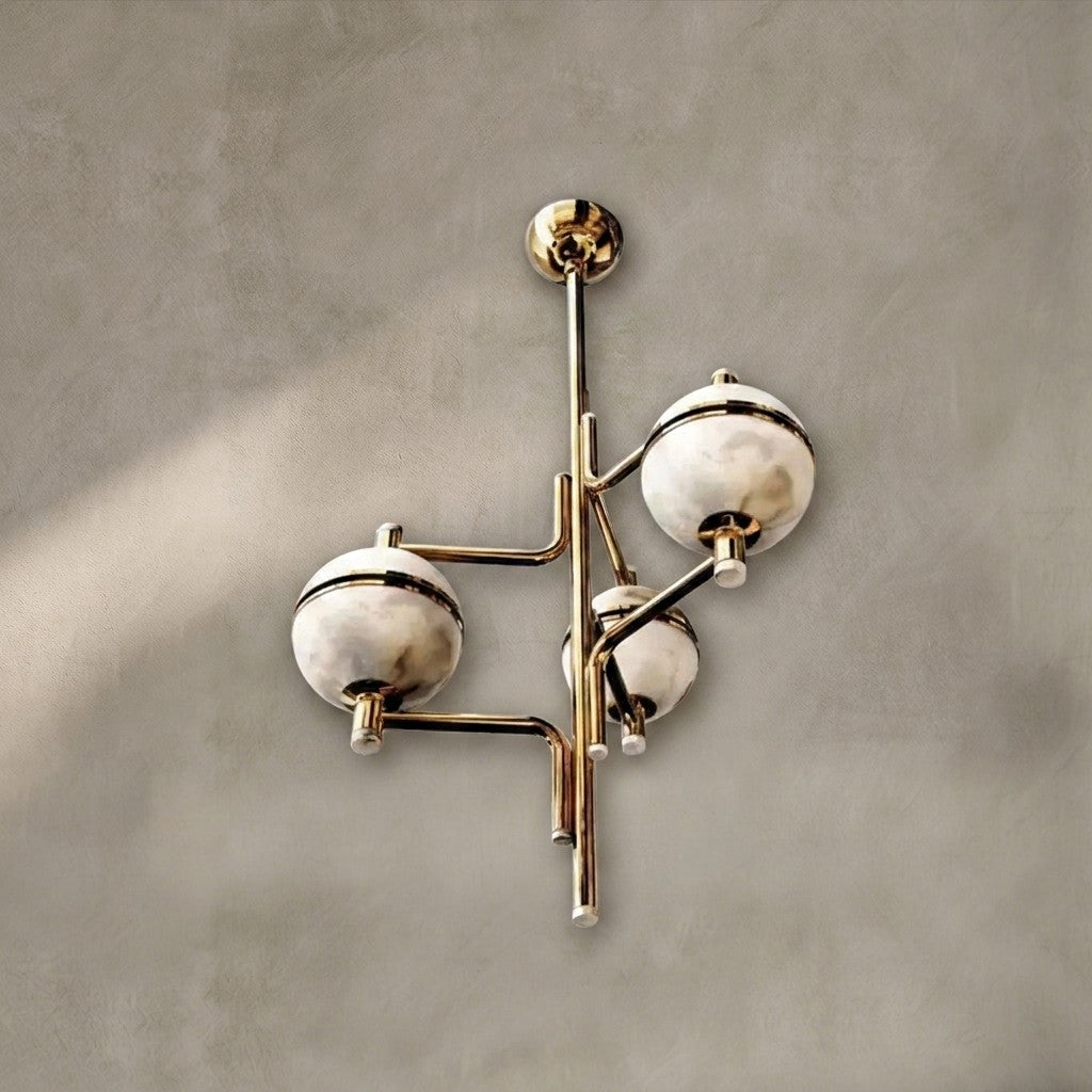 Alabaster Suspension Chandelier