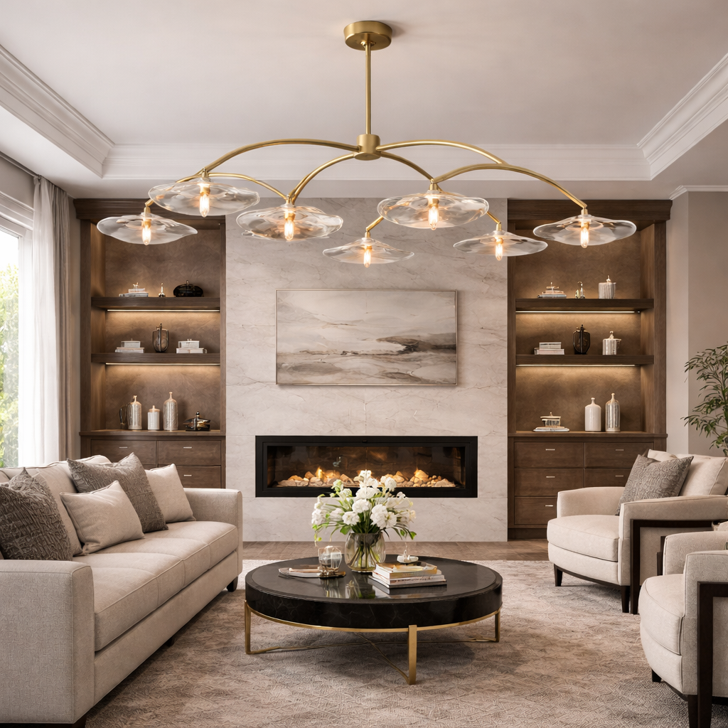 Groweric Round Chandelier