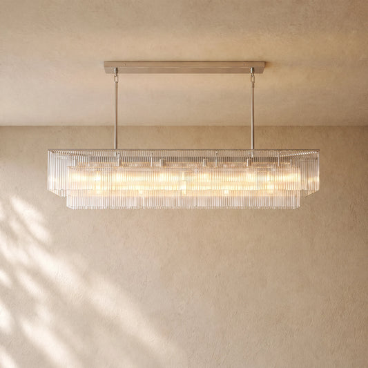 Amadeo Rectangular Chandelier 54''D