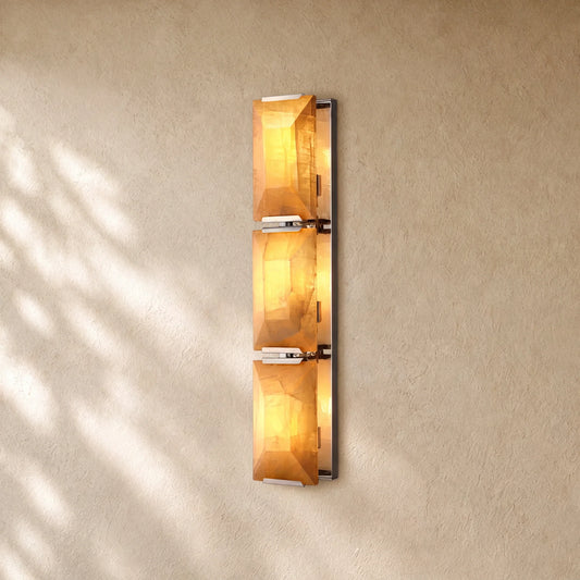 Hartley Calcite Triple Sconce