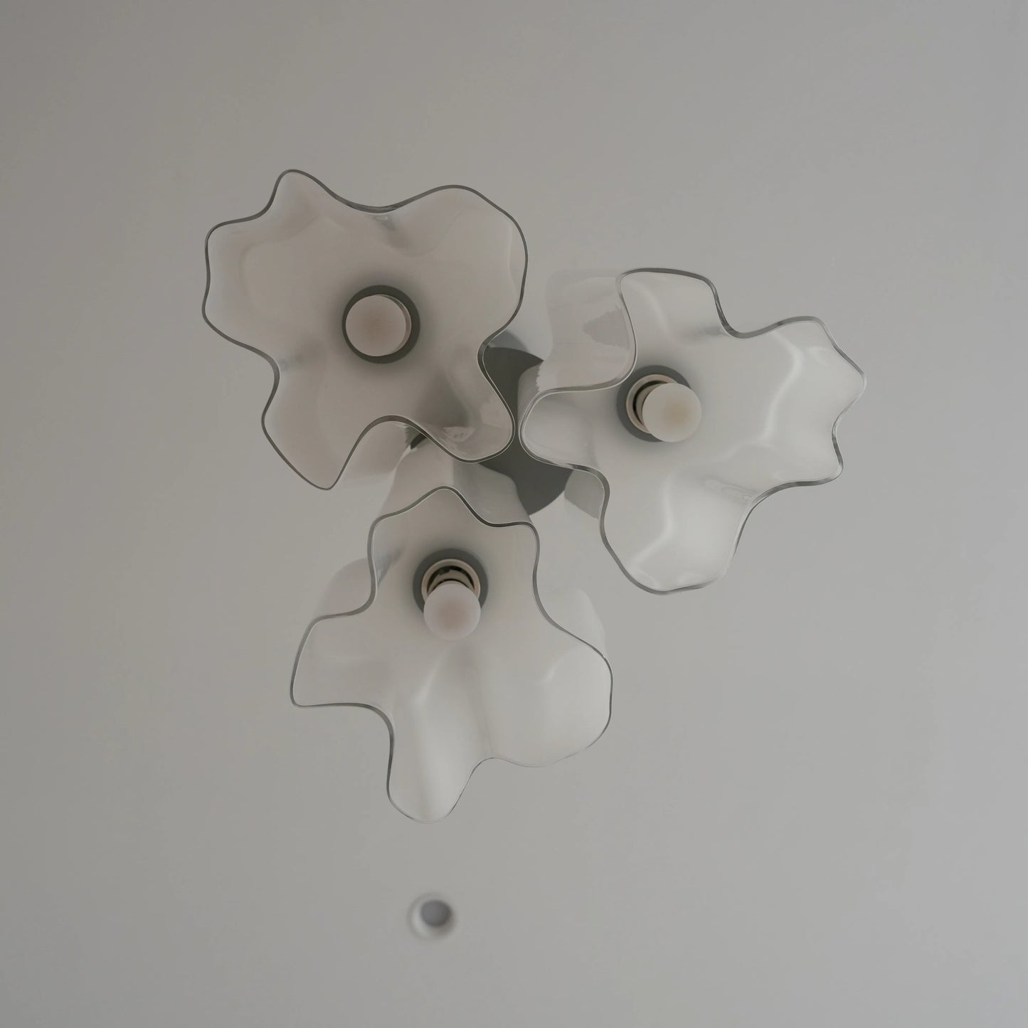 Layered Cloud Glass Pendant Chandelier