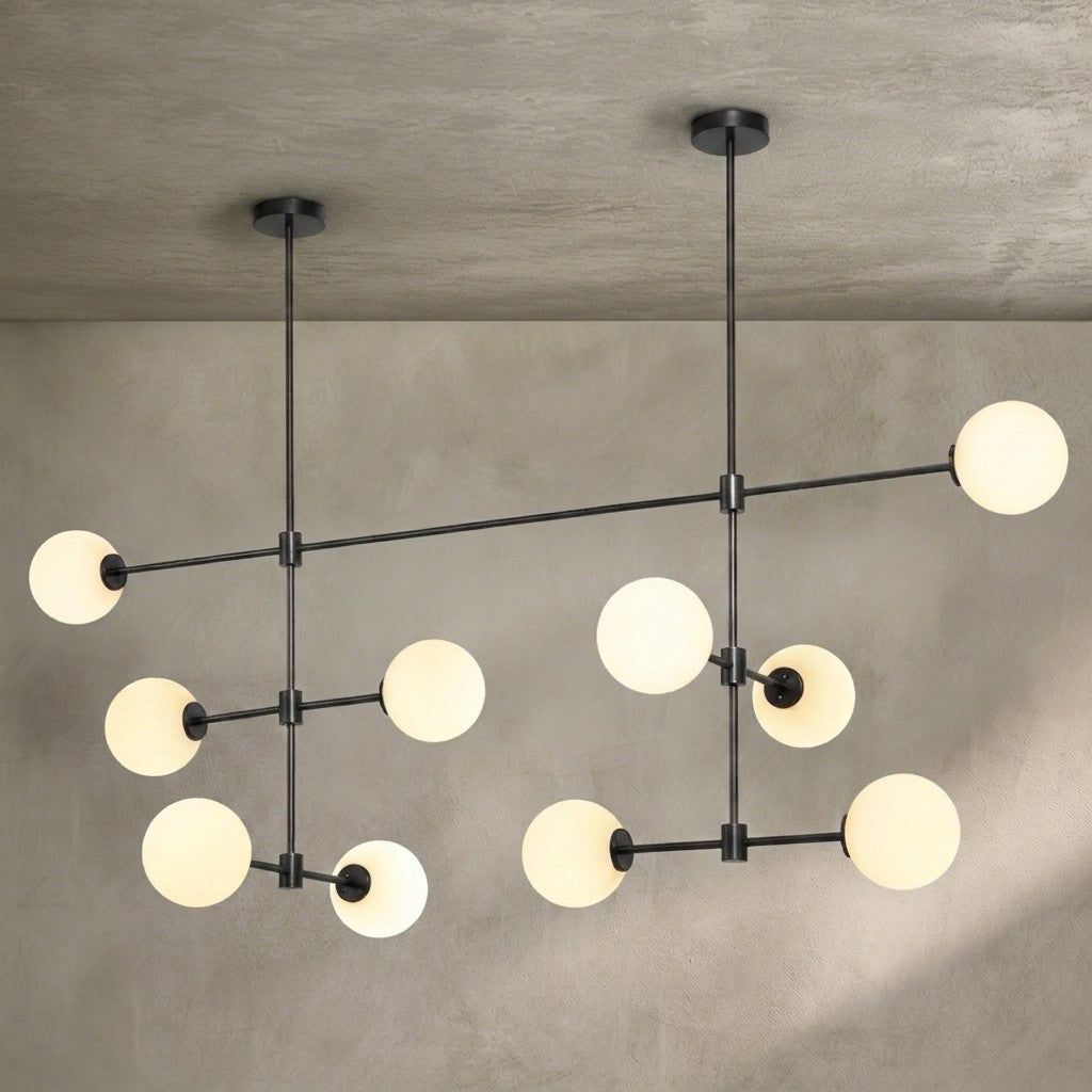 Trevi Multi Arm 6/10 (Satin Brass & Bronze)