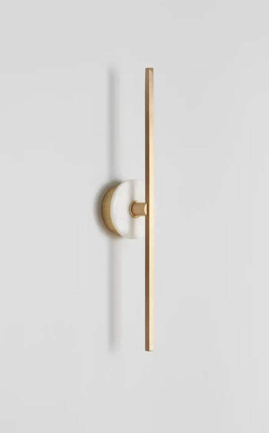 Morylighting Alabaster Radiance Wall Sconce - Background Shot