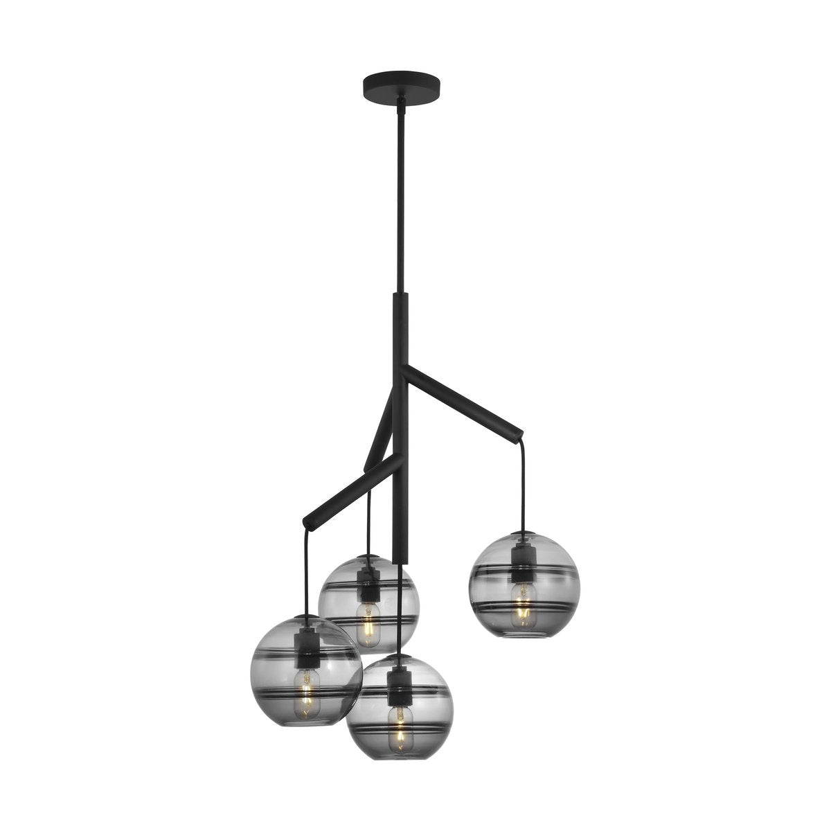 Art Glass Ball Sedona Chandelier