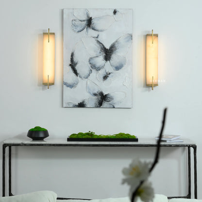 Beckett Alabaster Wall Sconce